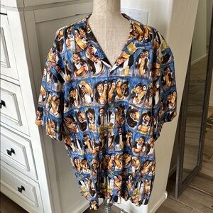 Vintage Reyn Spooner Guy Buffet XL bartender shaker vodka print shirt